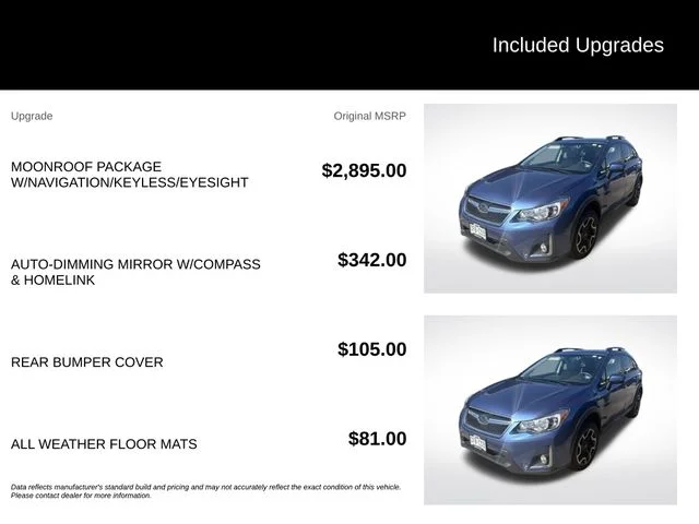 Used 2017 Blue Subaru 2.0i Limited image 5