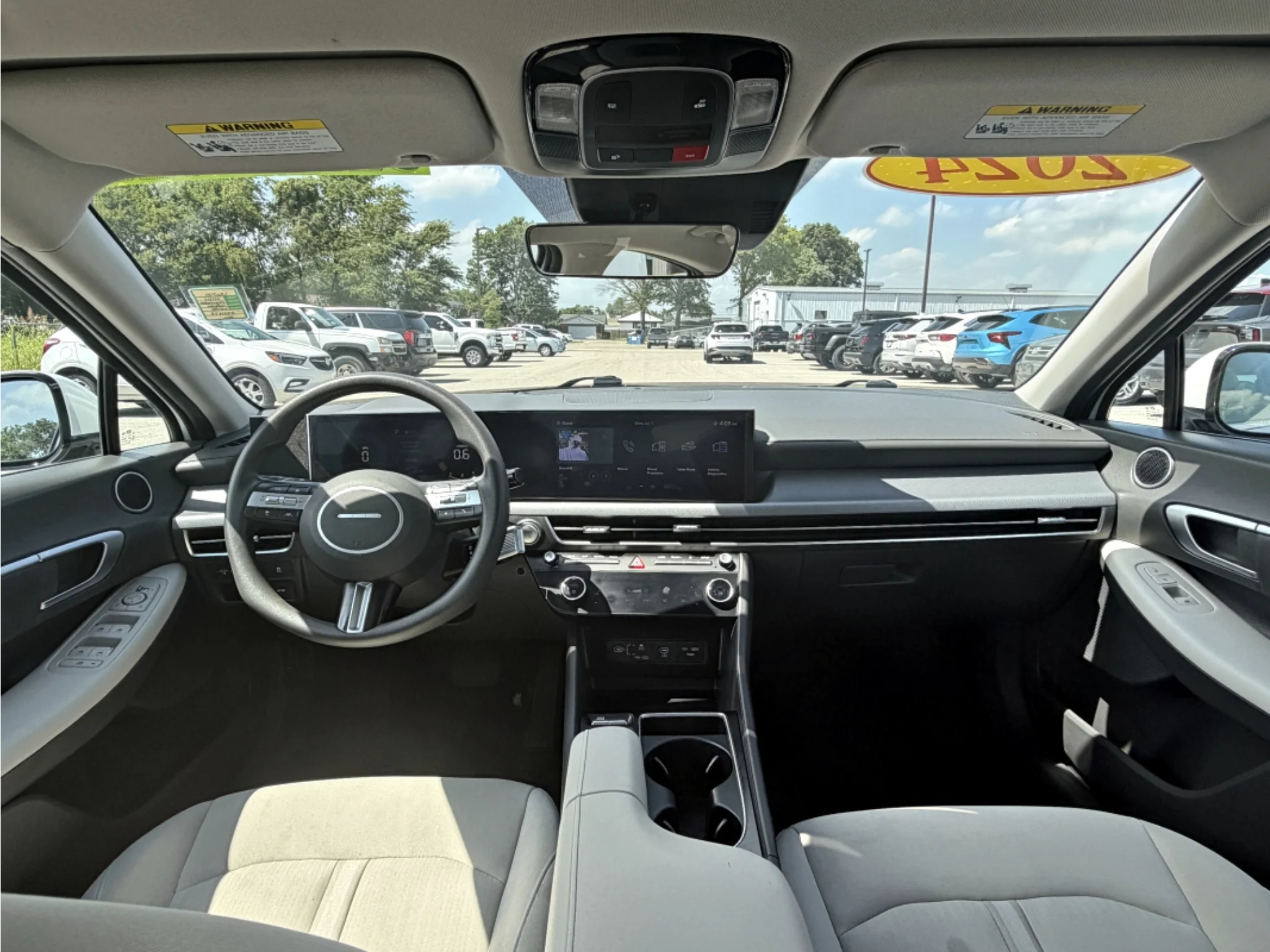 Certified Used 2024 Serenity White Hyundai SEL image 10