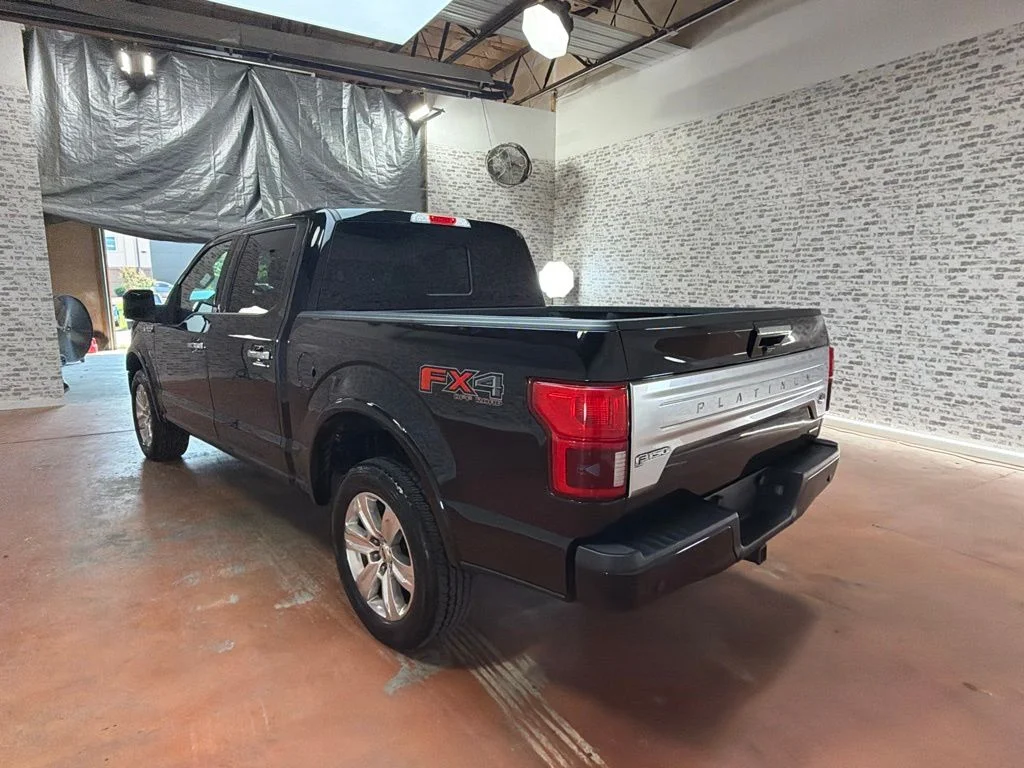 Used 2018 Shadow Black Ford Platinum image 5