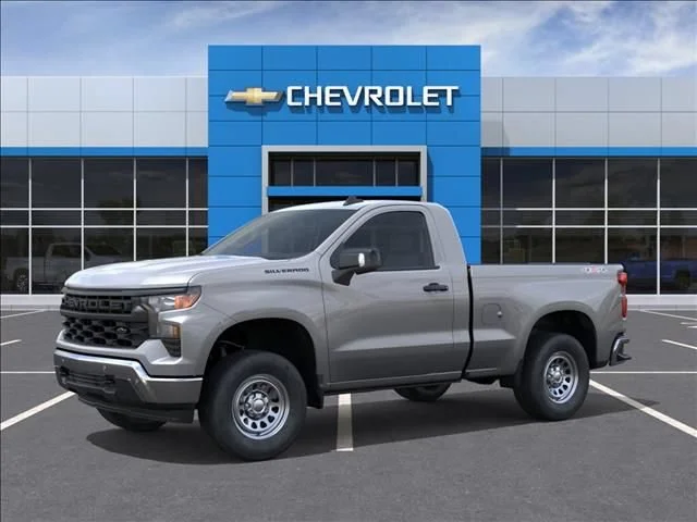 New 2026 Sterling Gray Metallic Chevrolet WT image 2