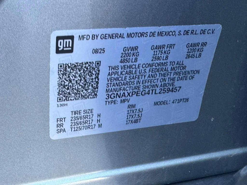 Used 2026 Sterling Gray Metallic Chevrolet LT image 23