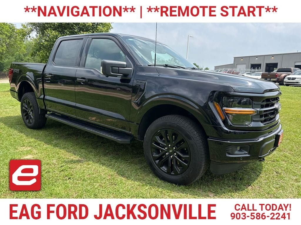 New 2026 Agate Black Metallic Ford XLT image 1