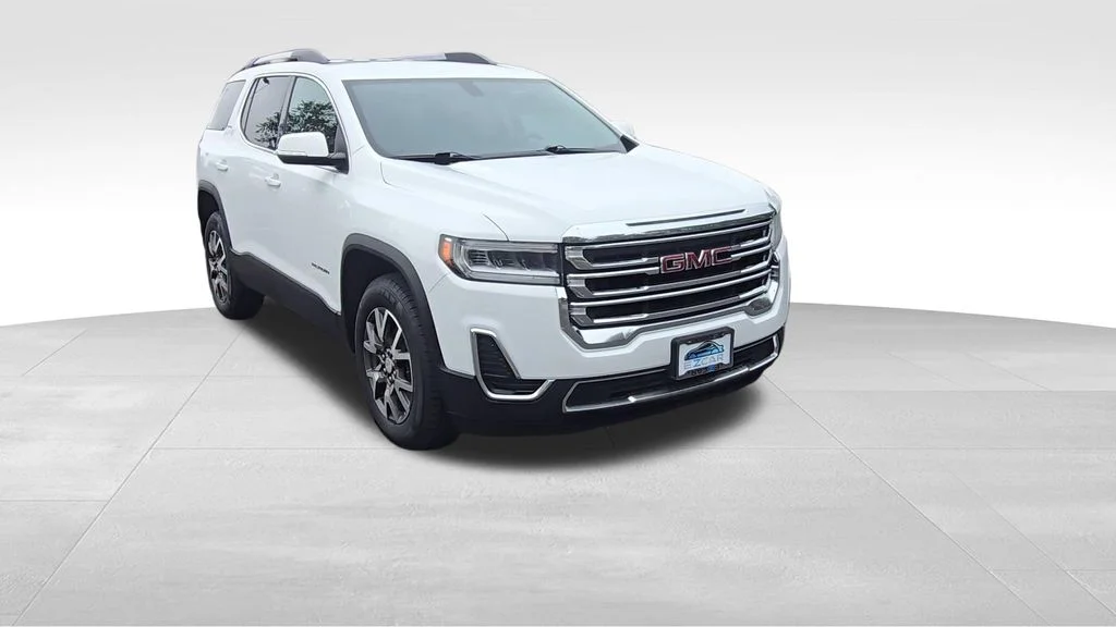 Used 2021 GMC Acadia SLE with VIN 1GKKNKLA4MZ168000 for sale in Lewistown, MT