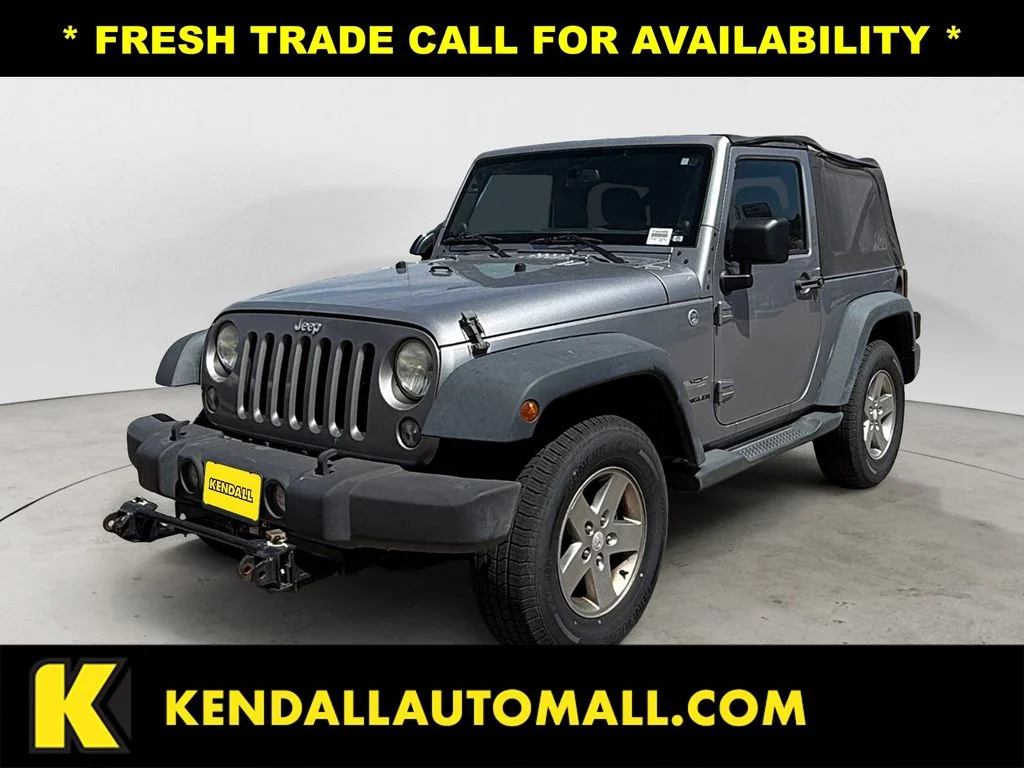 Used 2014 Gray Jeep Sport image 1