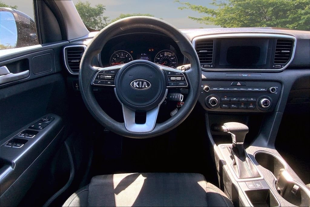 Used 2020 Red Kia LX image 8