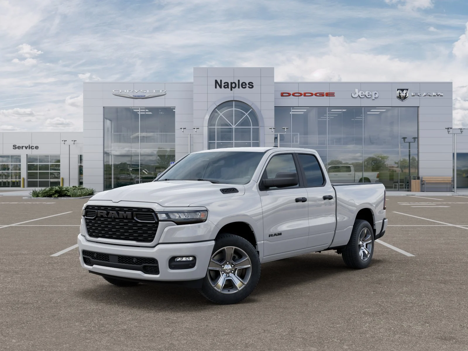 New 2026 Bright White Clear-Coat Exterior Paint RAM Express image 27