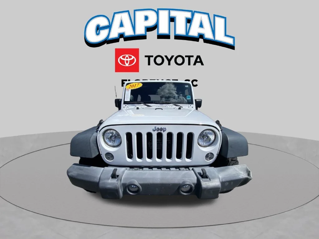 Used 2017 White Jeep Unlimited Sport image 16