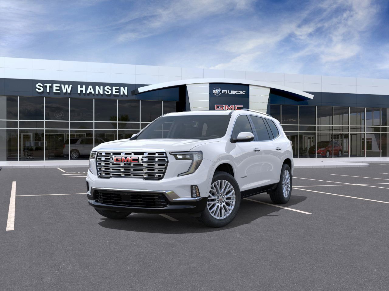 New 2026 Glacier White Tricoat GMC Denali image 8