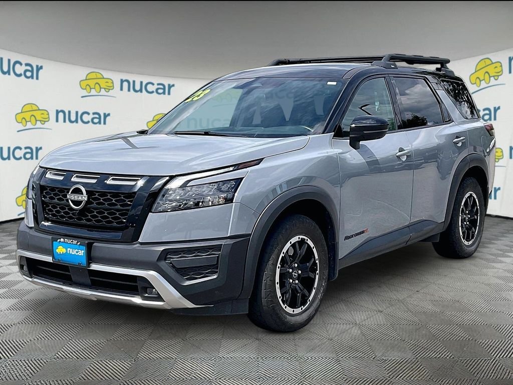 Used 2023 Solid Gray/Super Black Nissan Rock Creek image 3