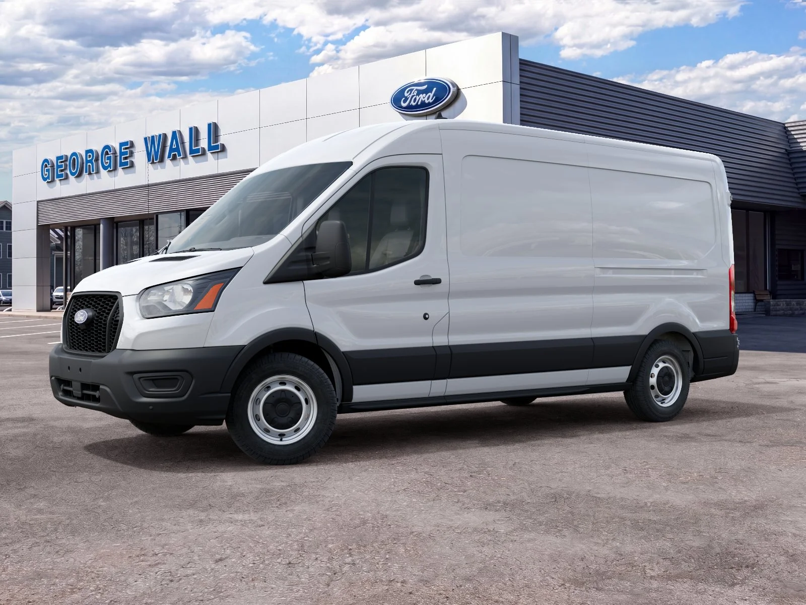 New 2027 Oxford White Ford Cargo Van image 22