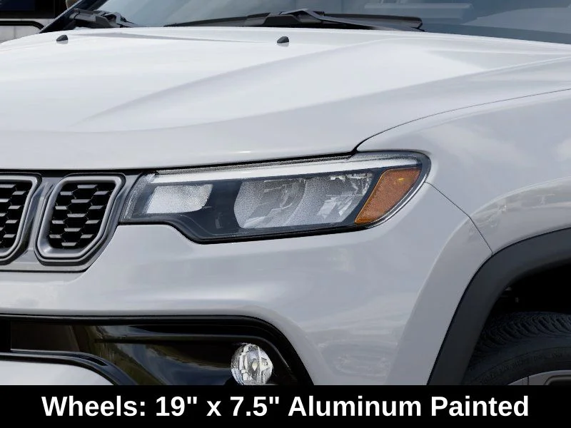 New 2026 Bright White Clear-Coat Exterior Paint Jeep Limited image 11