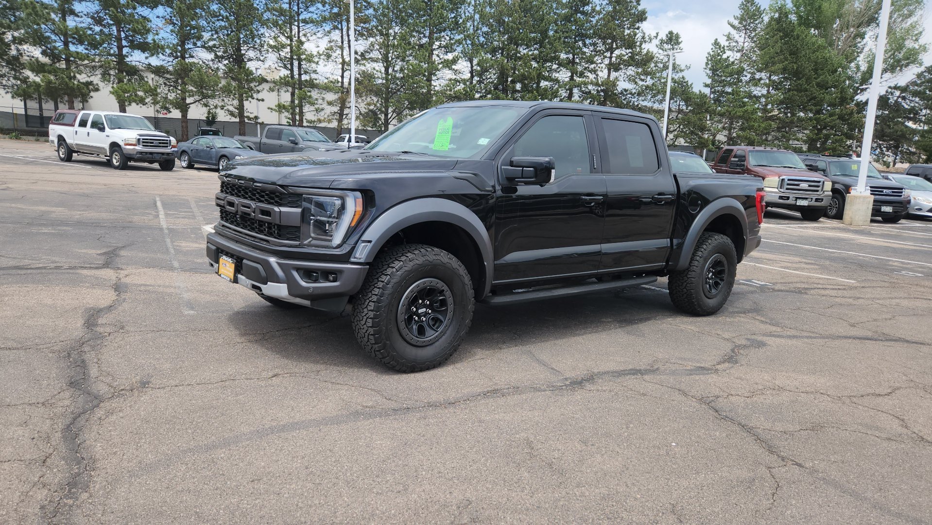Used 2022 Black Metallic Ford Raptor image 3