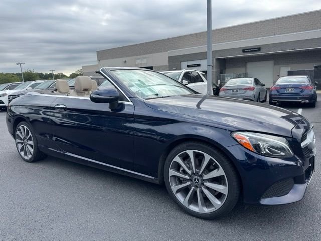 Used 2018 Lunar Blue Metallic Mercedes-Benz C 300 image 1