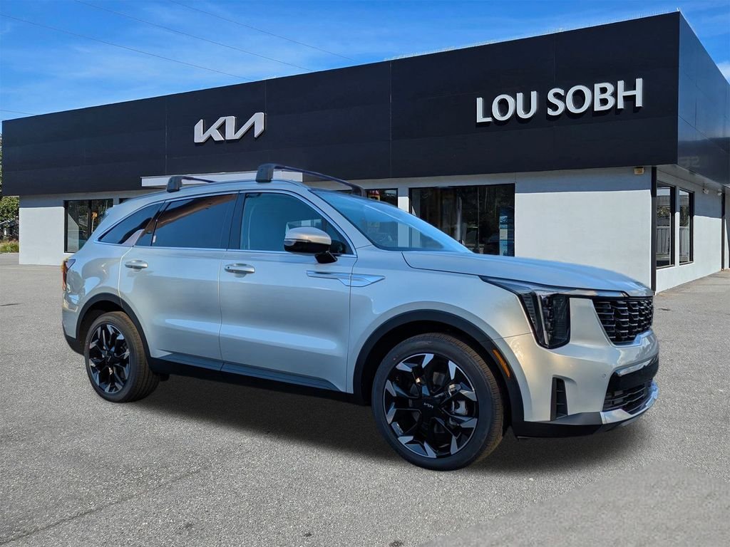 New 2026 Ivory Silver Kia EX image 1