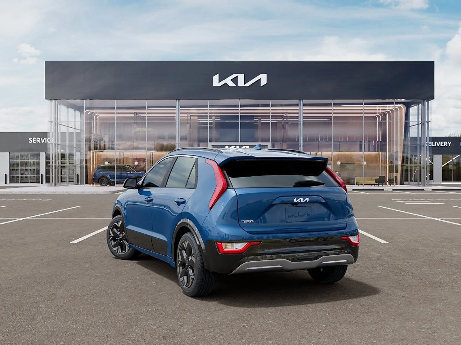 New 2026 Mineral Blue Kia WIND image 4