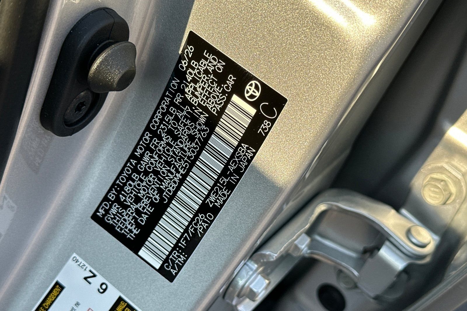 New 2026 Silver Toyota SE image 26