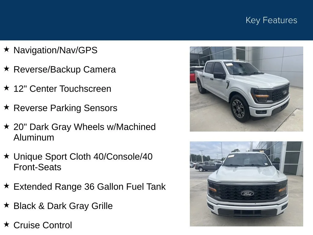 Certified Used 2024 Avalanche Gray Ford STX image 33