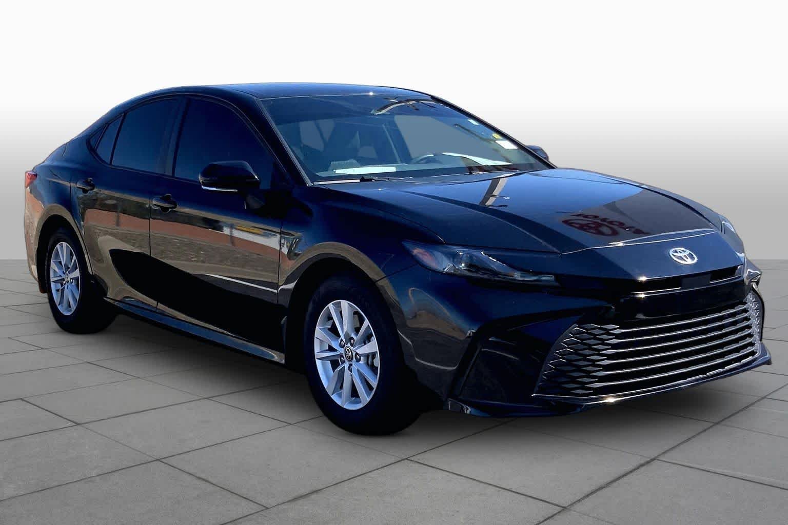 Used 2025 Midnight Black Metallic Toyota LE image 3
