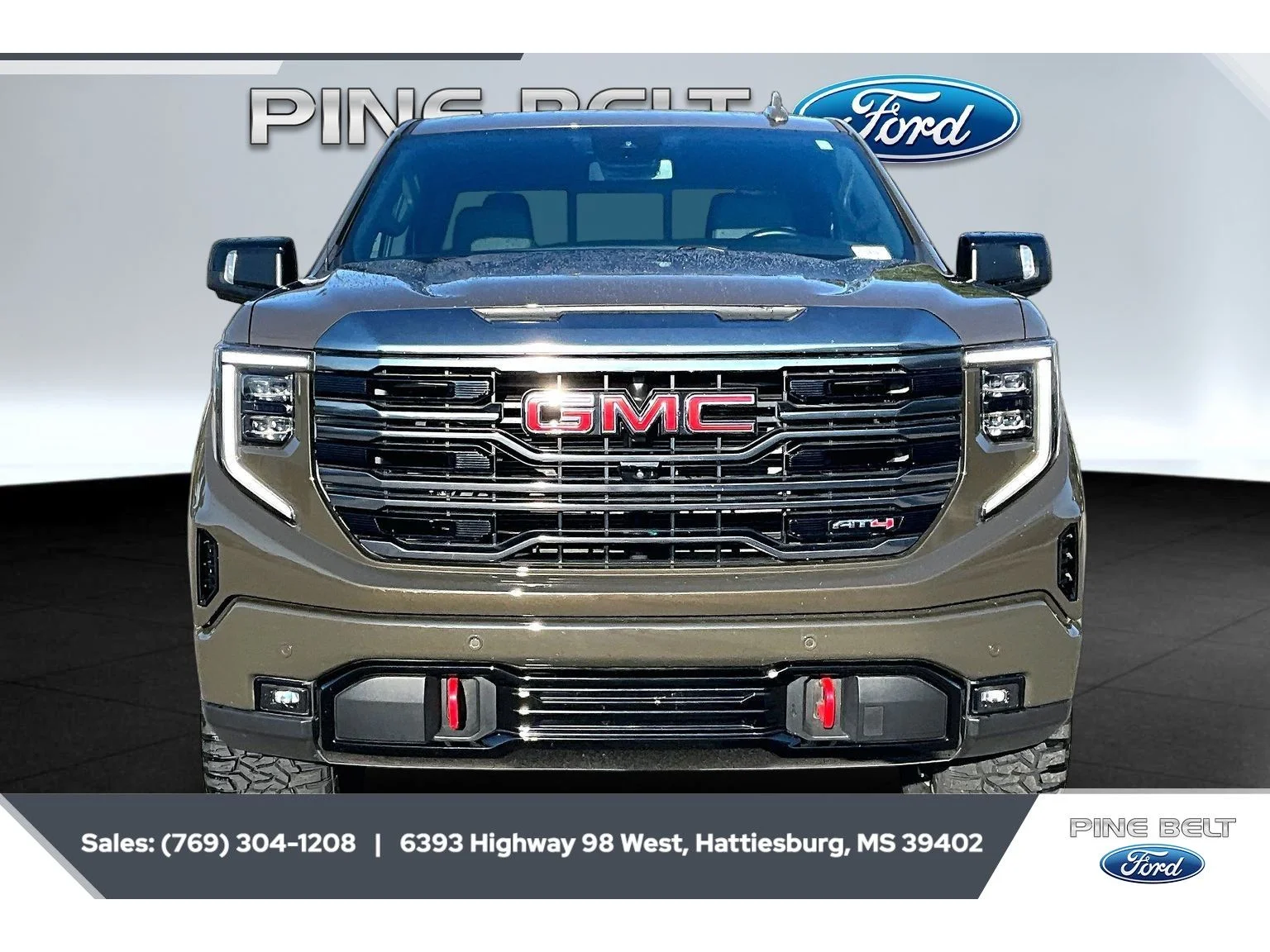 Used 2023 Deep Bronze Metallic GMC AT4 image 3