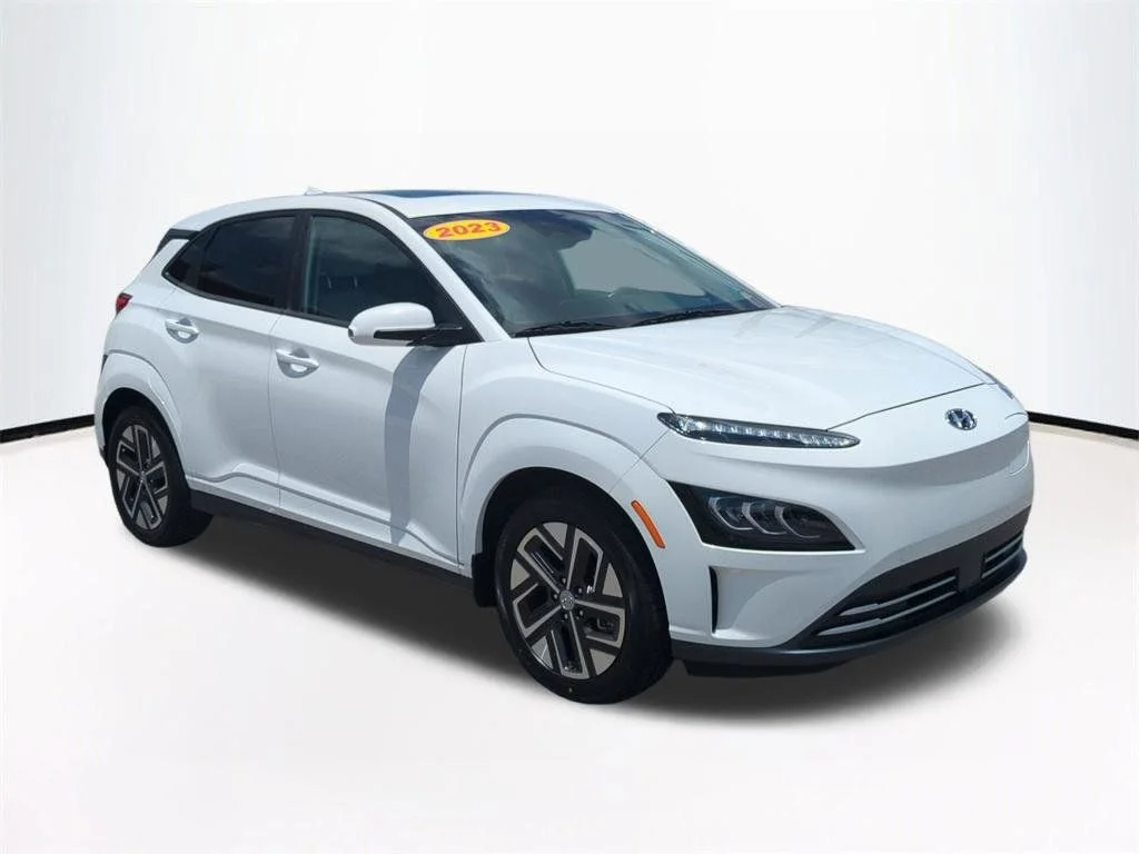 Certified 2023 Hyundai Kona EV Limited with VIN KM8K53AG6PU173866 for sale in Tampa, FL