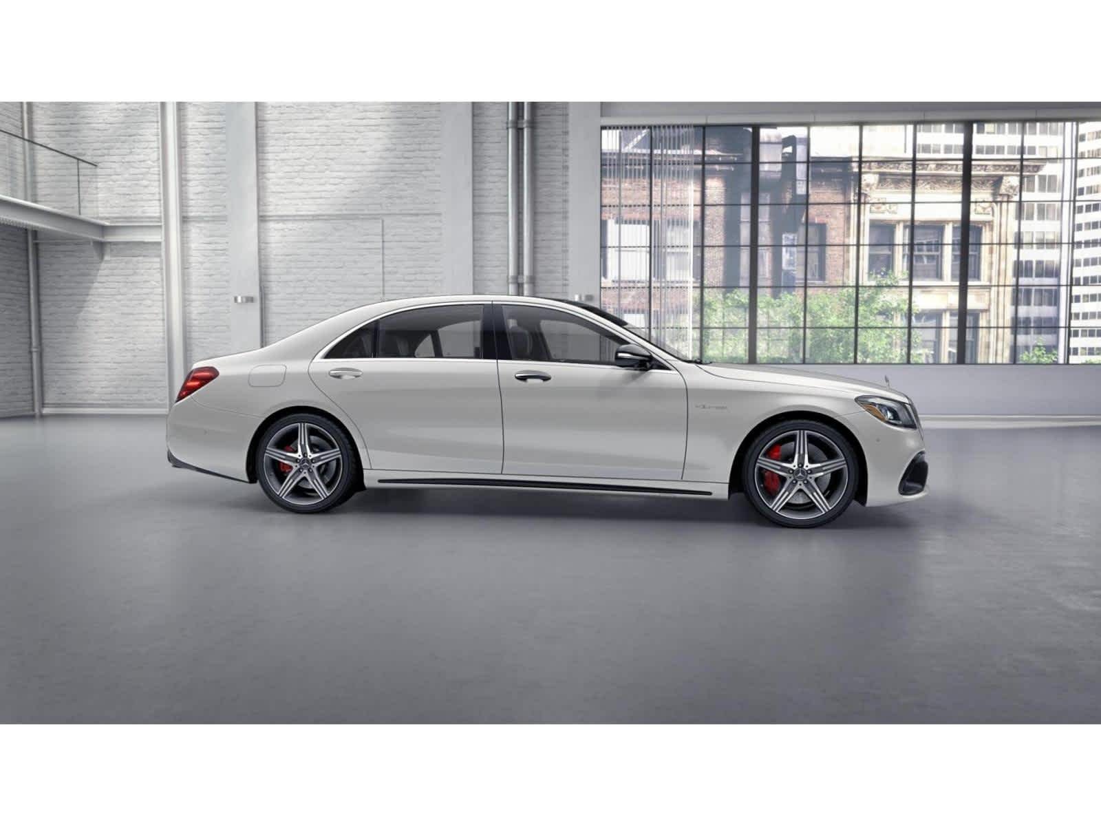 Used 2019 designo Diamond White Mercedes-Benz AMG® S 63 image 16