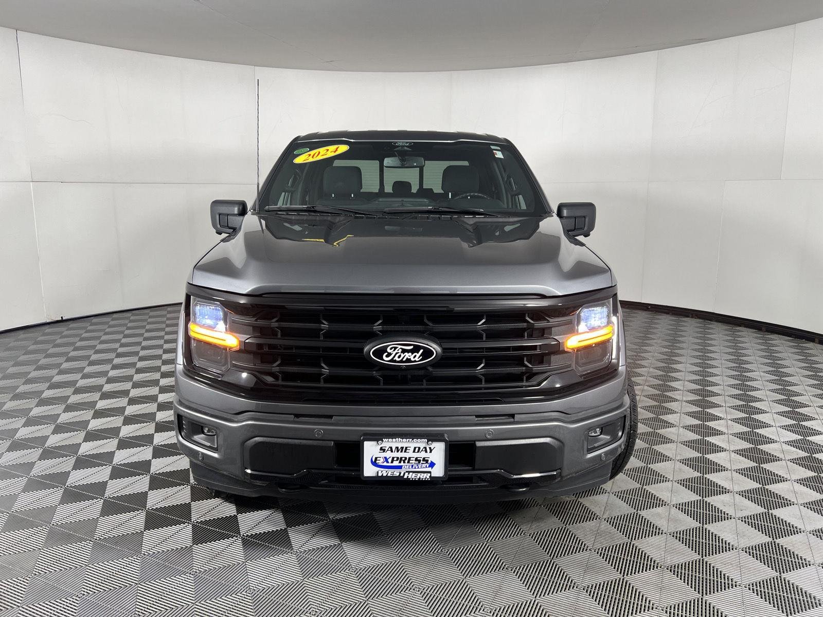 Used 2024 Carbonized Gray Ford XLT image 2