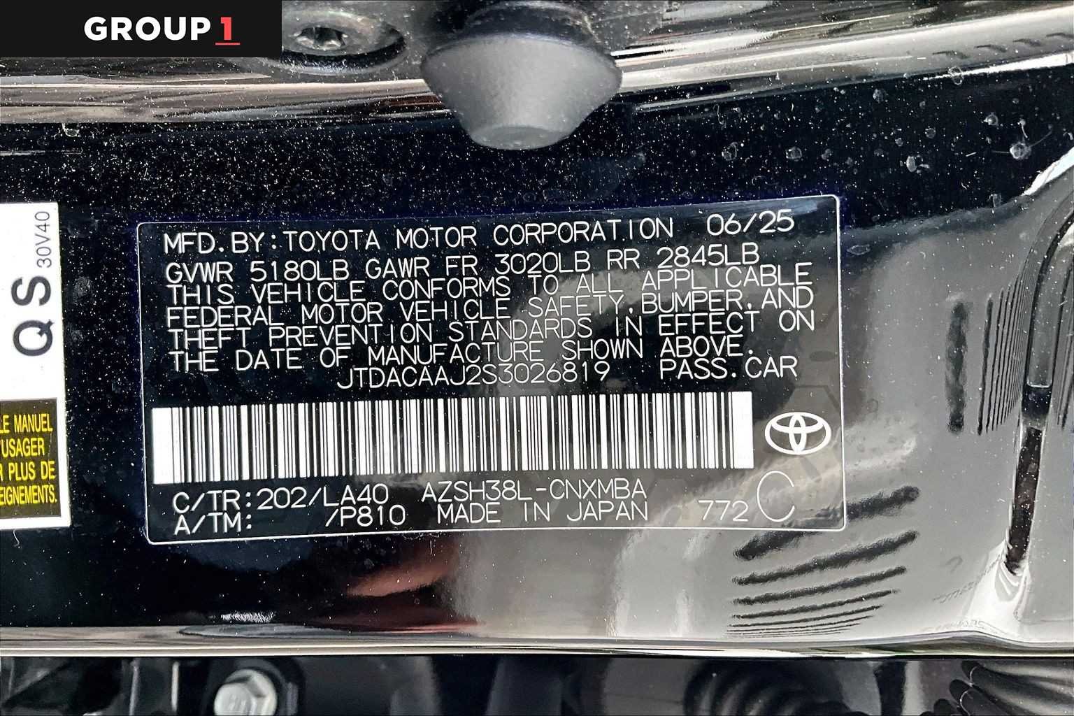 Used 2025 Black Toyota XLE image 37