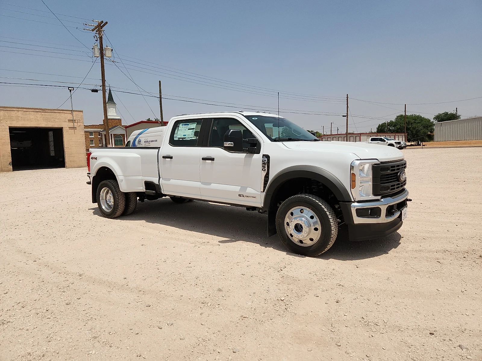 New 2026 Oxford White Ford F-450® XL image 8