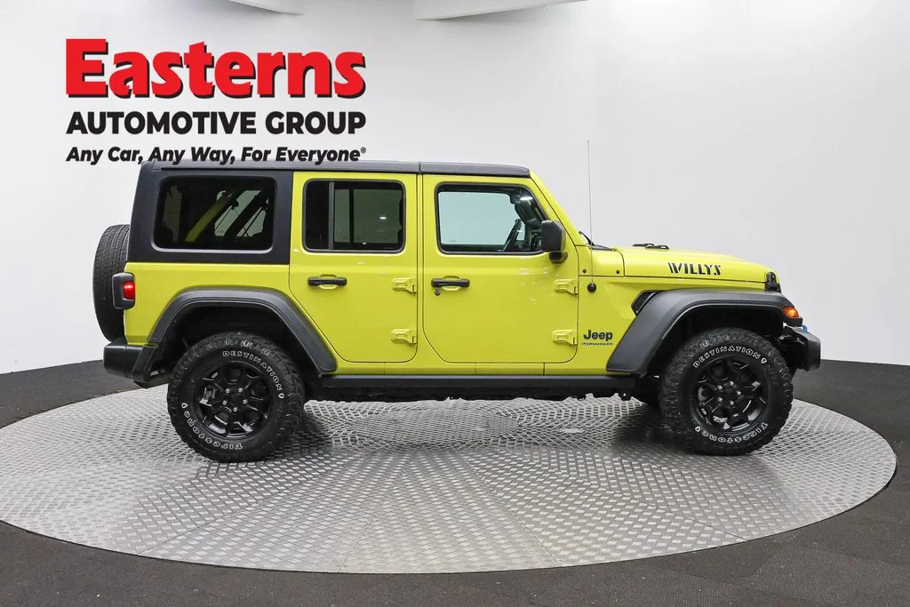 Used 2023 Yellow Jeep Willys 4xe image 4