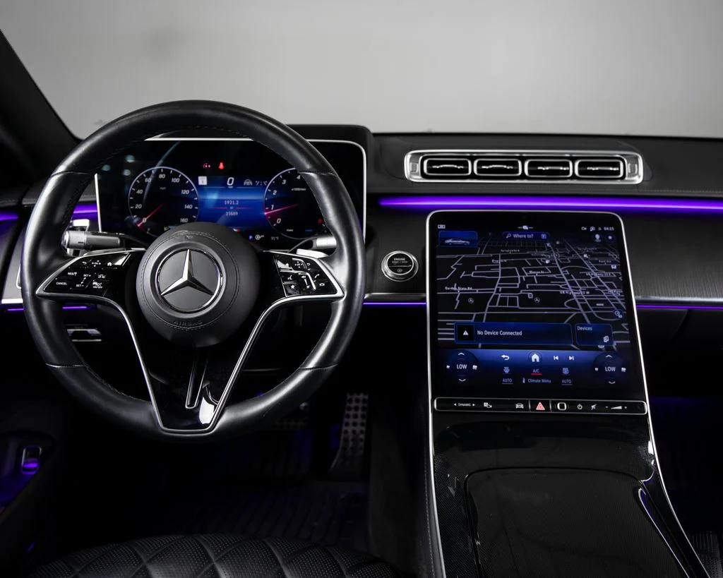 Certified Used 2023 White Mercedes-Benz S 580 image 8