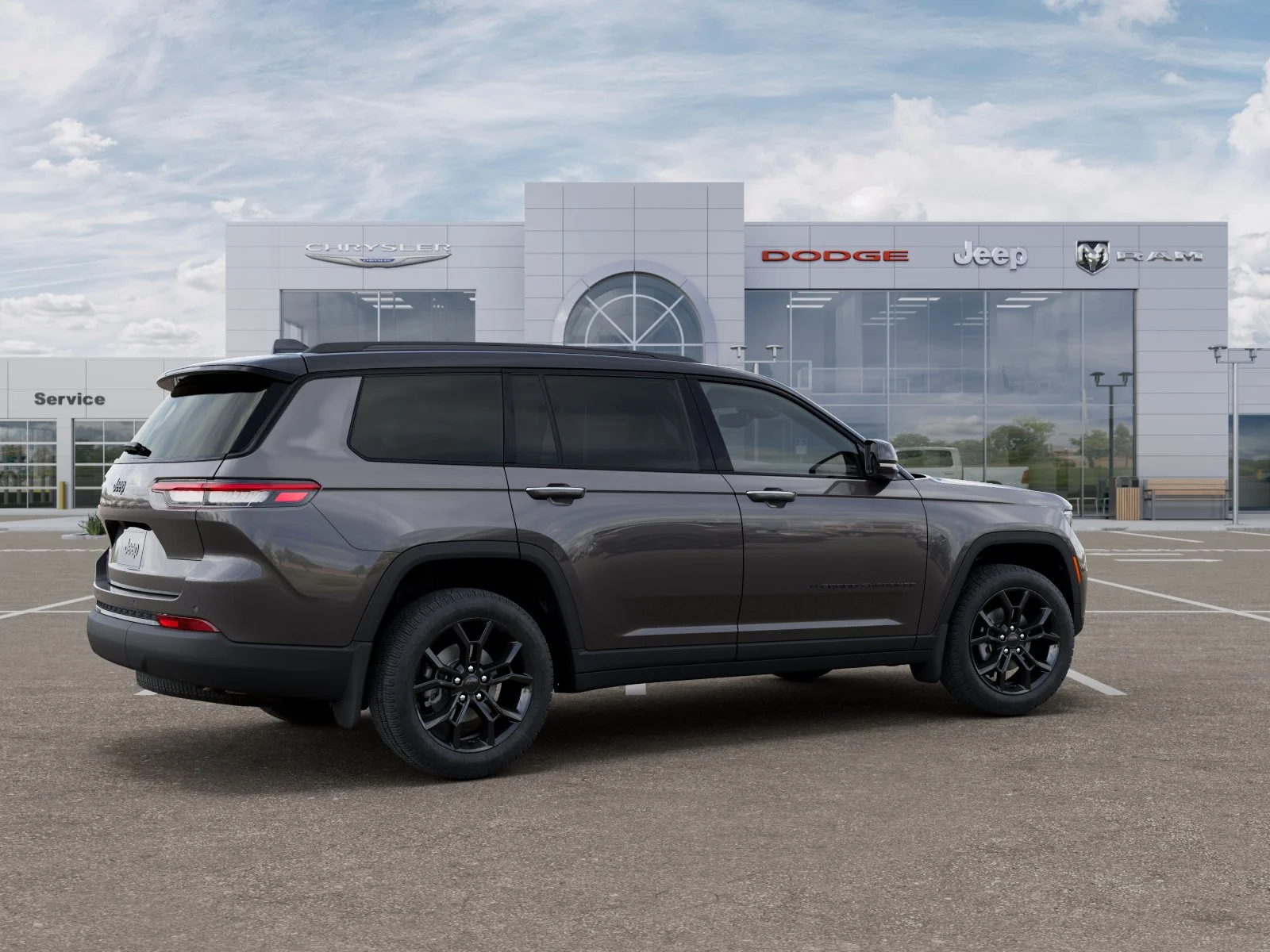 New 2025 Baltic Gray Metallic Clear-Coat Exterior Paint Jeep Limited image 11