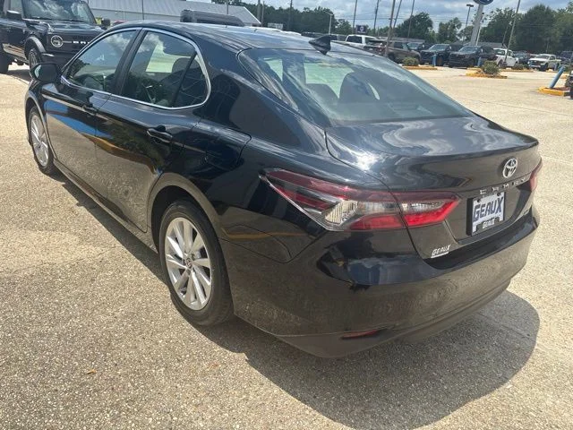 Certified Used 2024 Midnight Black Metallic Toyota LE image 3