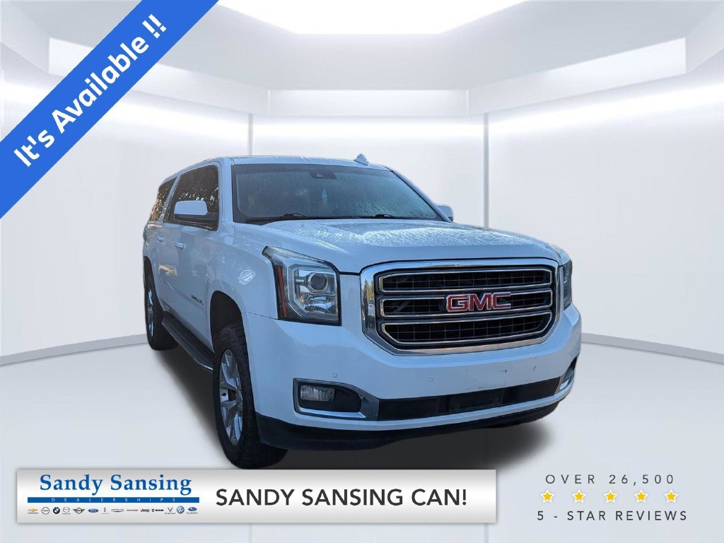 Used 2015 White GMC SLT 1500 image 1