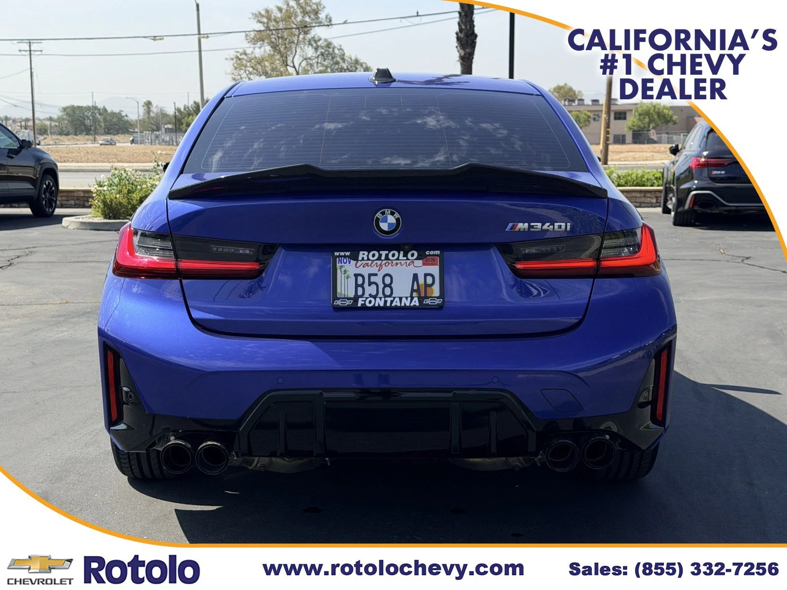 Used 2025 Portimao Blue Met BMW M340i image 5