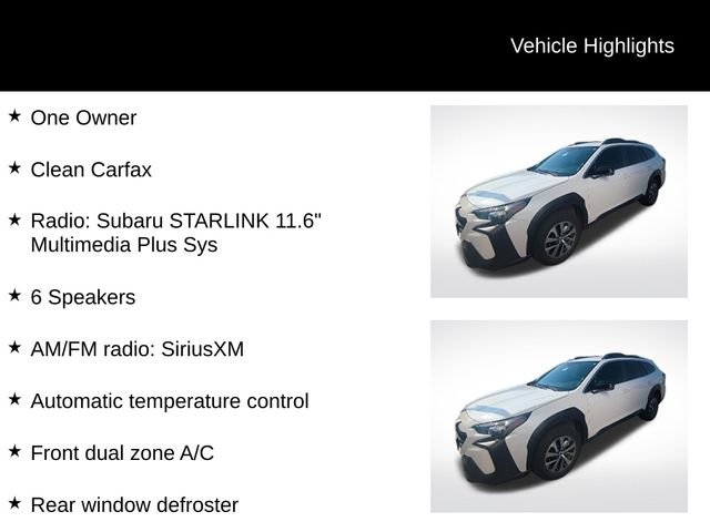 Used 2024 Crystal White Pearl Subaru Premium image 8