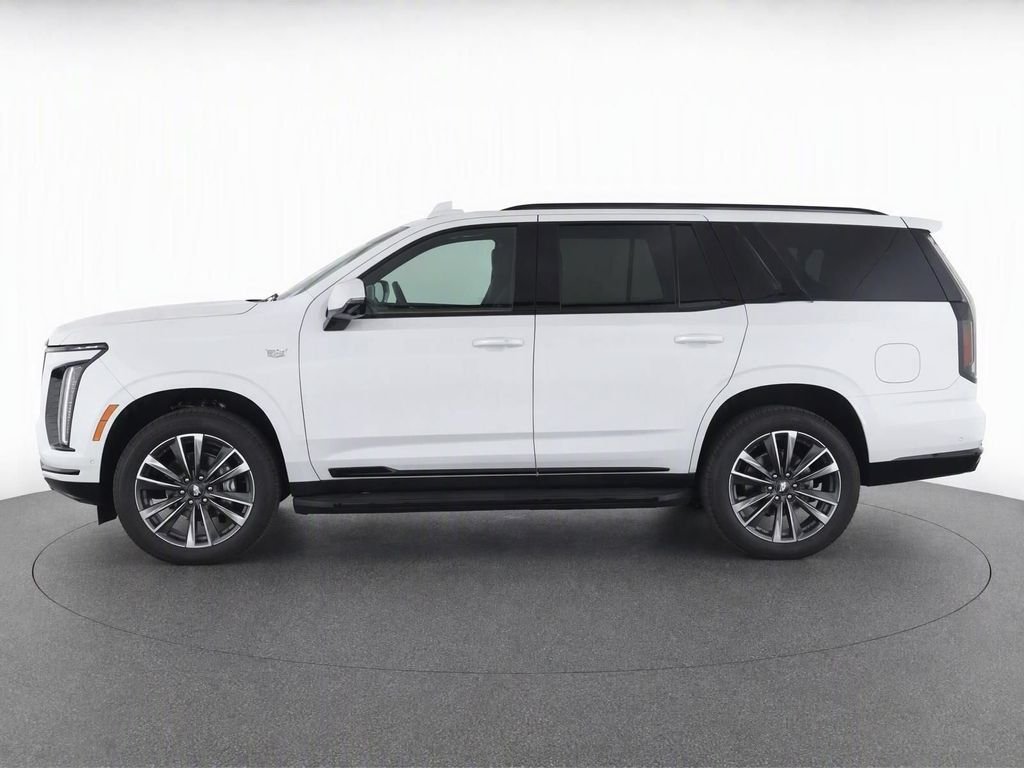 Used 2025 Crystal White Cadillac Sport image 3
