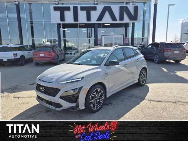 2023 Hyundai Kona N-Line Ultimate AWD*Adapt Cruise | Remote Start | Nav | HUD | Cooled Leather | Sunroof | Htd Wheel