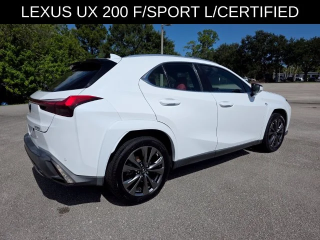 Certified Used 2022 White Lexus 200 F SPORT image 3