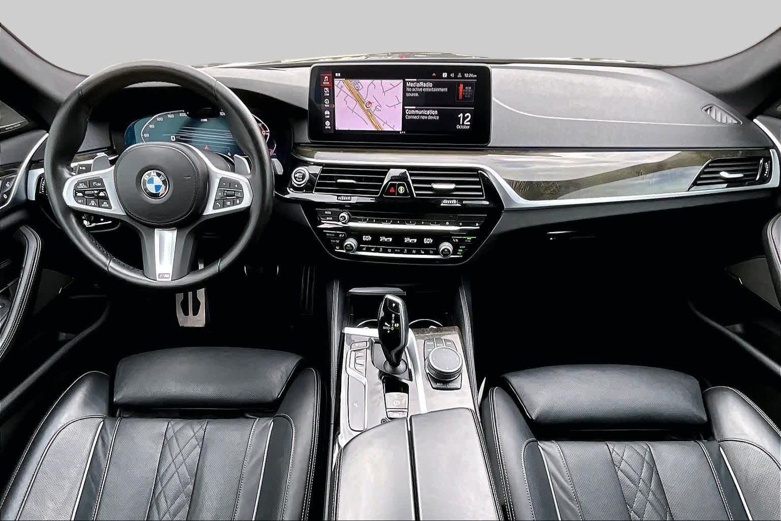 Used 2022 Dark Graphite Metallic BMW 540i image 14