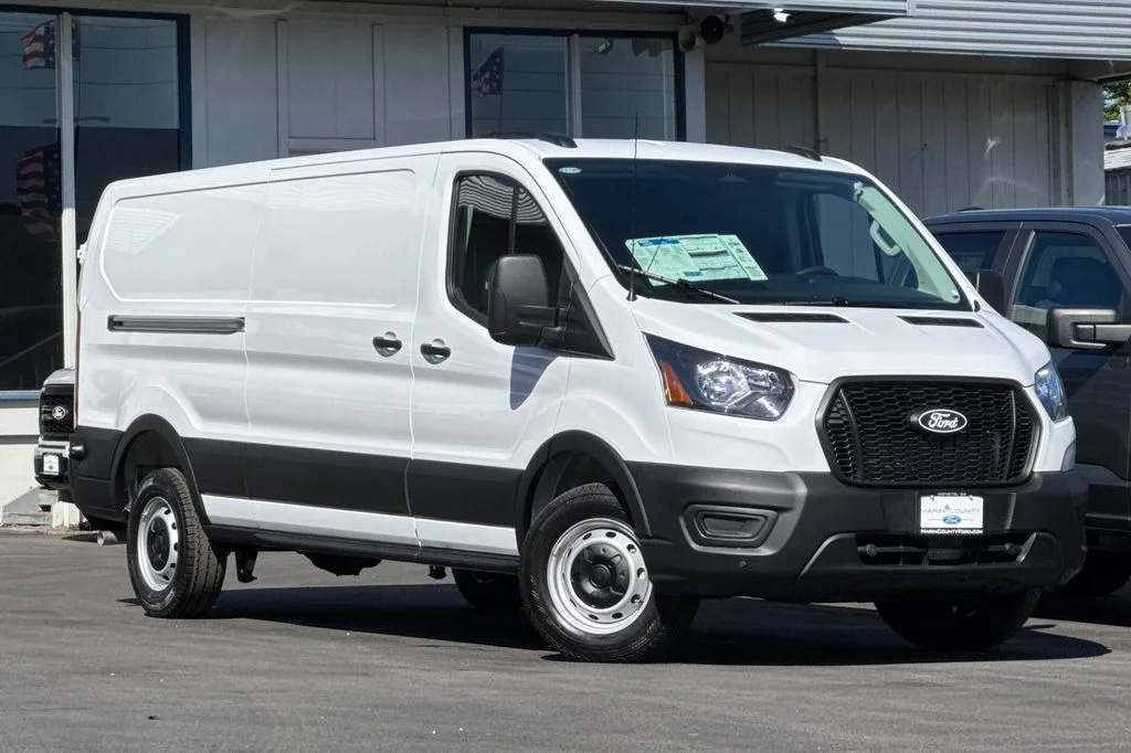 New 2026 Oxford White Ford Cargo Van image 2