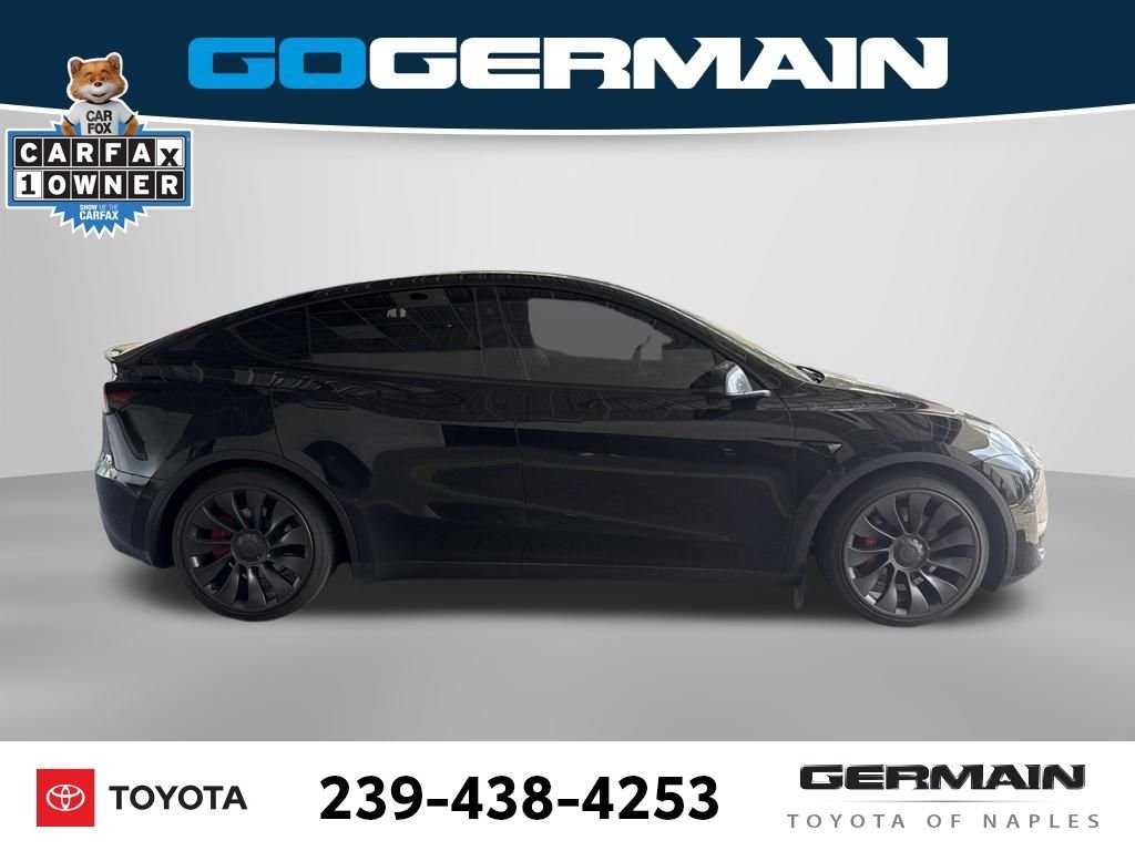 Used 2025 Black Tesla Performance image 8
