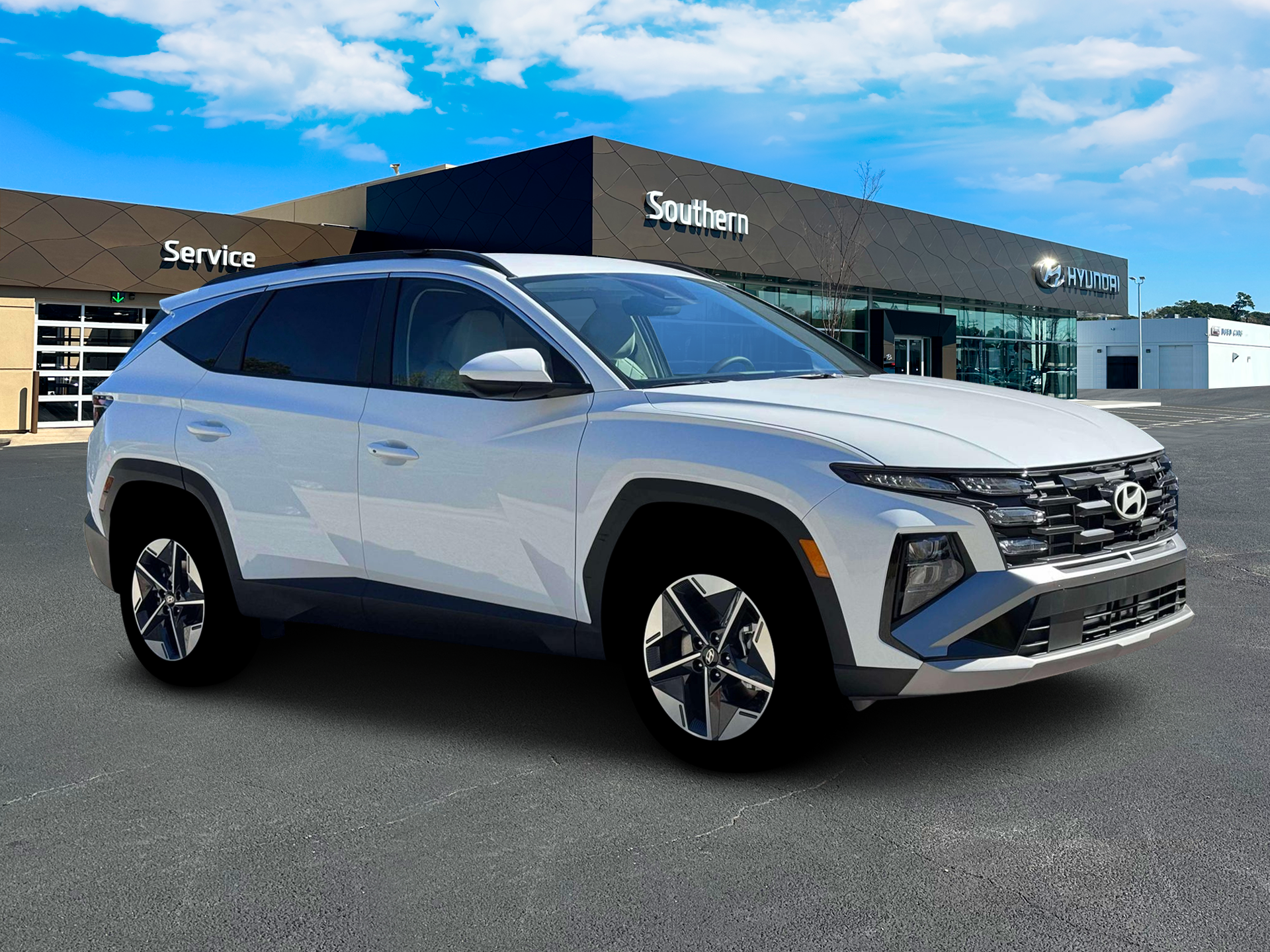 New 2026 White Hyundai SEL AWD image 10