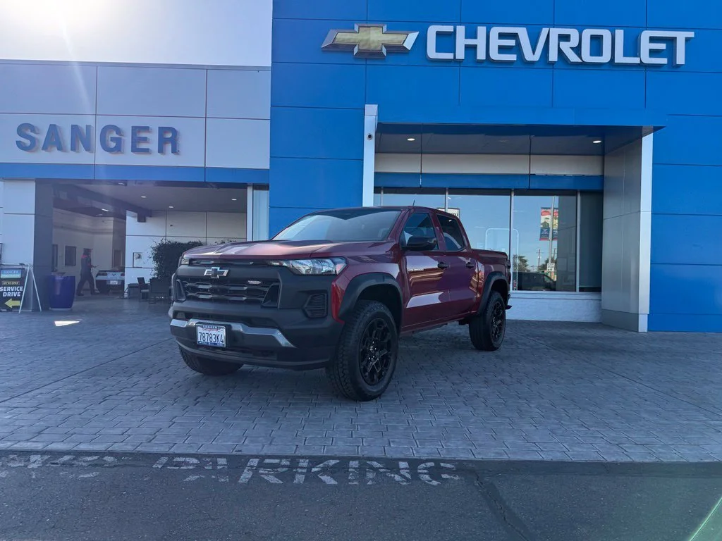 Used 2026 Radiant Red Tintcoat Chevrolet Trail Boss image 2