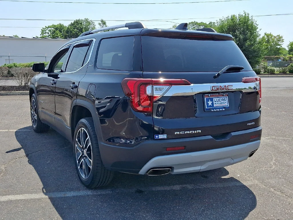 Used 2021 MIDNIGHT BLUE METALLIC GMC SLT image 9