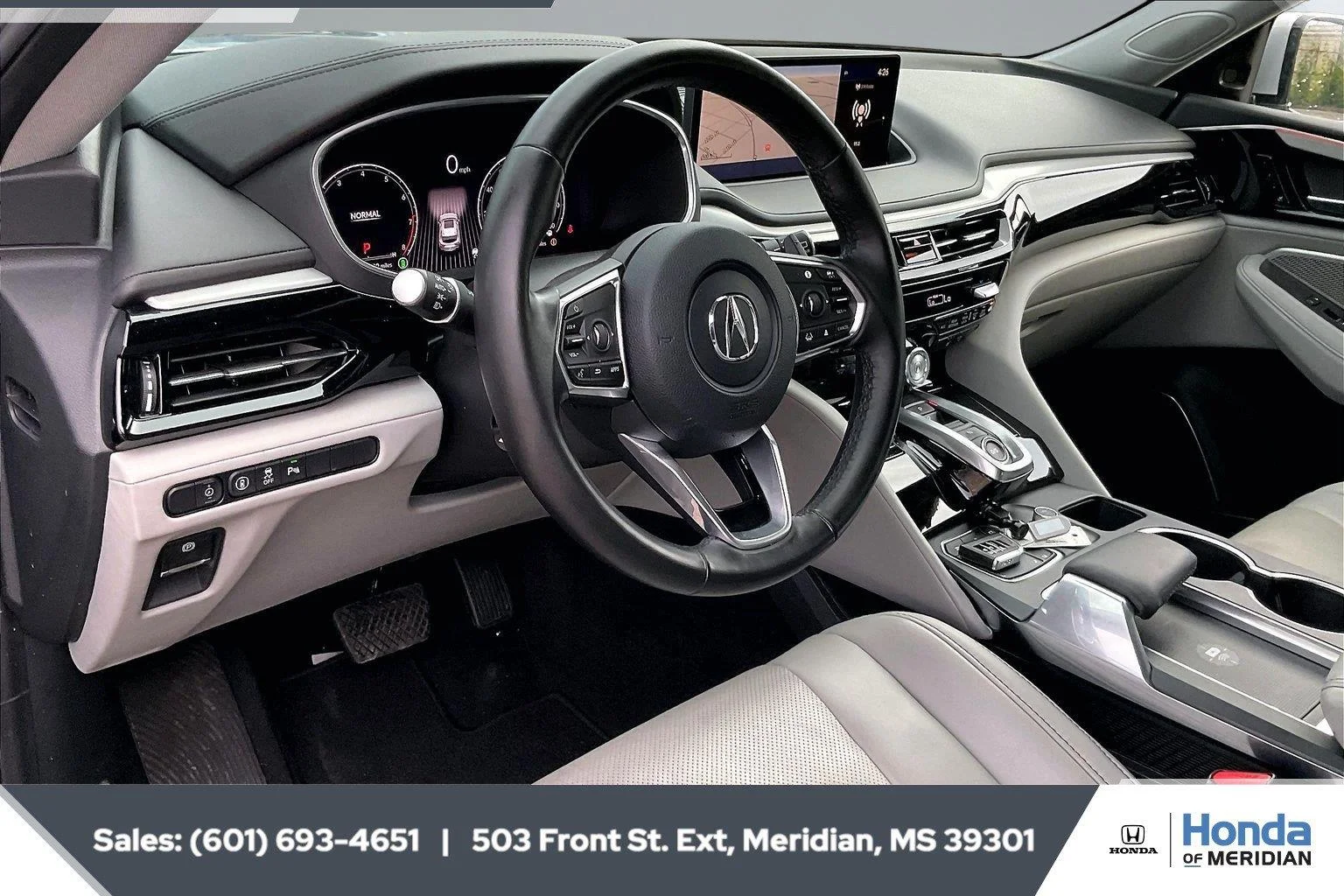 Used 2023 Lunar Silver Metallic Acura w/Tech image 12