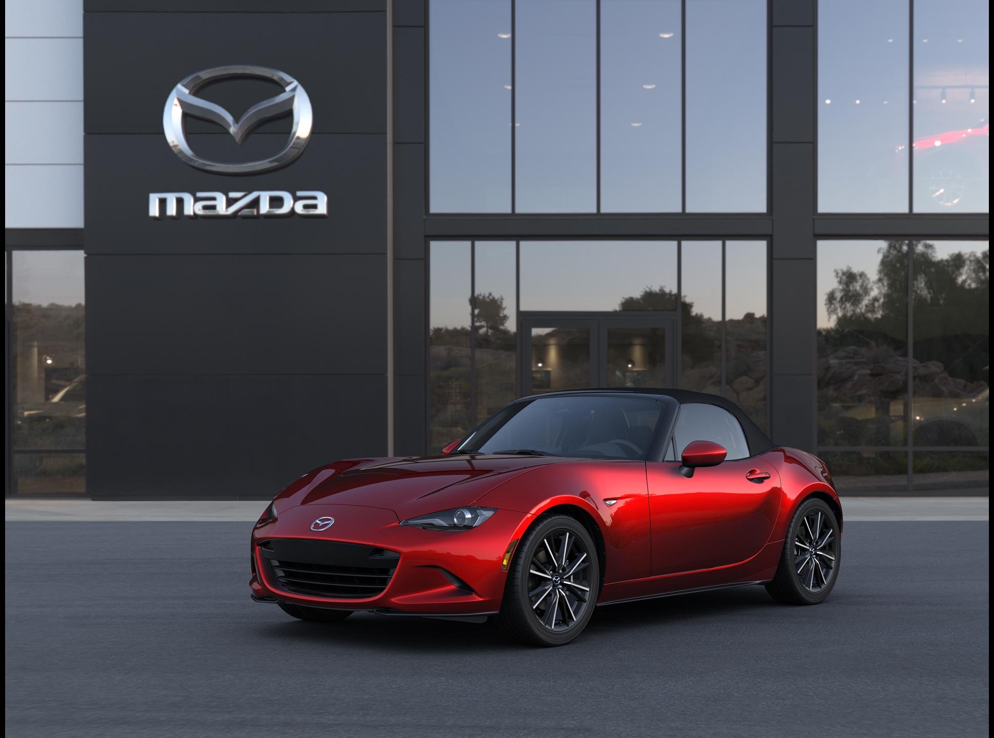 New 2026 Soul Red Crystal Metallic Mazda Grand Touring image 1