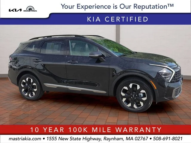 Used 2024 Black Kia X-Line image 1