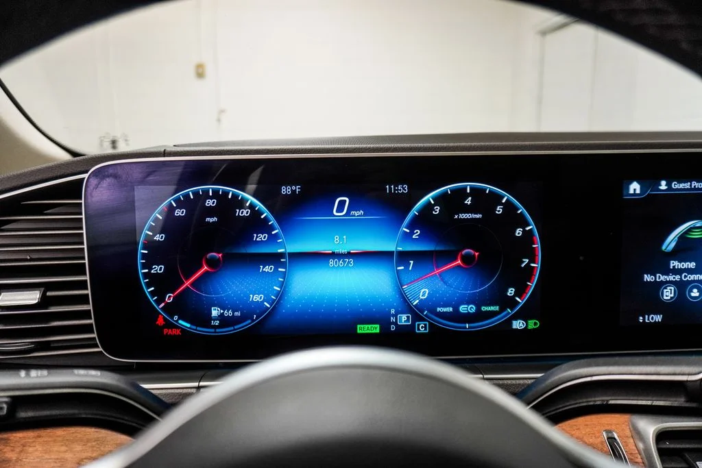 Used 2020 Blue Mercedes-Benz GLS 450 image 26