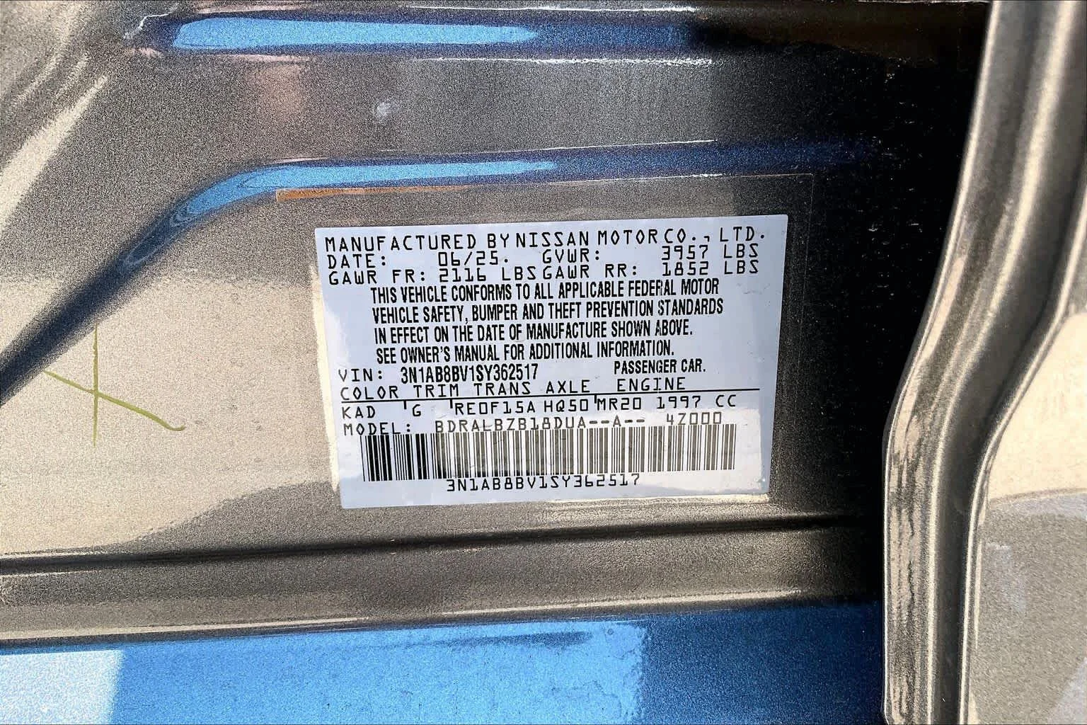 Certified Used 2025 Gun Metallic Nissan S image 31