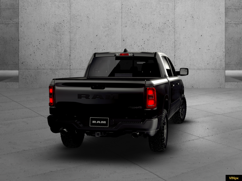 New 2026 Diamond Black Crystal Pearl-Coat Exterior Paint RAM Warlock image 10